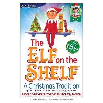 The Elf On The Shelf - Blue Eye Boy Elf - By Chanda Bell (hardcover ...