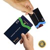 Generic RFID Blocking Sleeves, Set Unisex Wallet, Protects Credit Cards and Passports - 2 of 4