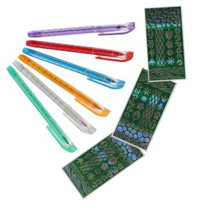 Aurora Toys Small Zoo Tattoo Pens Engaging Toy Multicolor 7.25" - 1 of 3