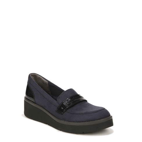 Bzees For Lifestride Womens Fast Track Slip on Loafers Navy 8 M Target