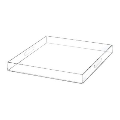 Hub Styler Acrylic Decorative Bedroom Tray