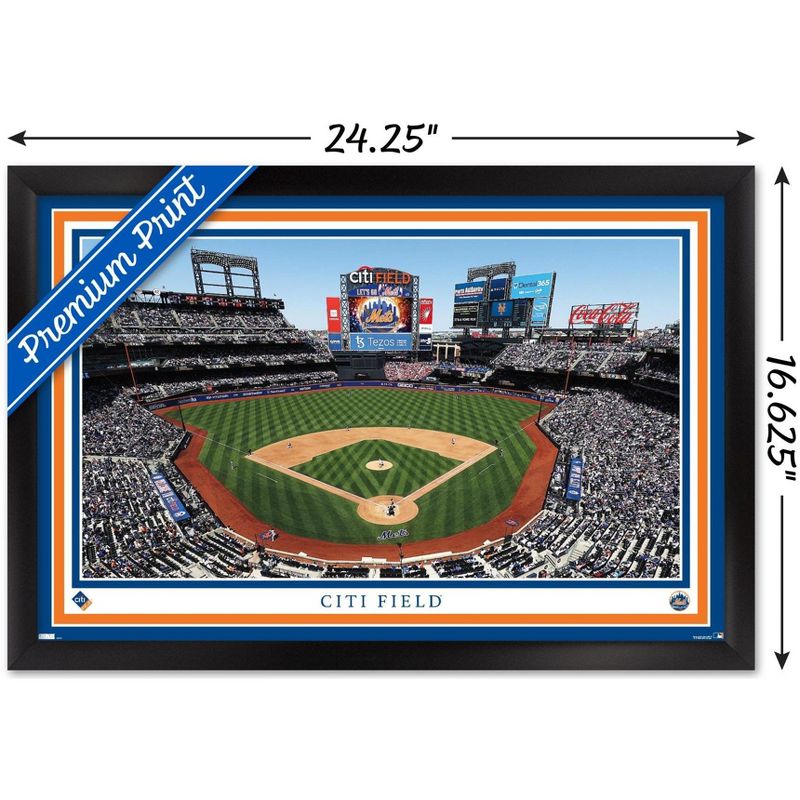Trends International MLB New York Mets - Citi Field 22 Framed Wall Poster Prints, 3 of 7