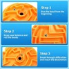 4 Pack 3D Puzzle Maze Ball Toys - Brain Teaser Easy - Medium - Hard Challenges, Family Gifts - 2 of 3