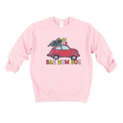 Simply Sage Market Women's Graphic Sweatshirt Bah Hum Bug Car