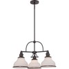 Quoizel Lighting Grant 3 - Light Chandelier in  Palladian Bronze - 2 of 4