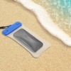 Unique Bargains Inflatable Mobile Waterproof Bag 4.92"x9.65" 2 Pcs - 2 of 4
