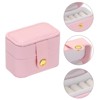 Unique Bargains Romantic Engagement Wedding Ring Box Jewelry Storage - 3 of 4