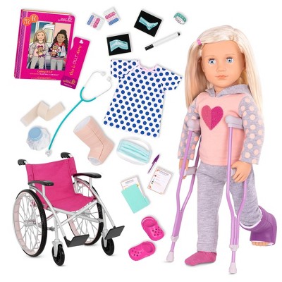our generation doll crutches