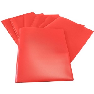 FOLDER SCHOOL SMART TWO-POCKET HEAVYWEIGHT POLY WITH FASTENERS - 1 of 4