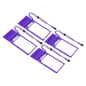 Unique Bargains Universal Waterproof Beach Swimming Pool Phone Dry Bag 4 Pcs - 1 of 4