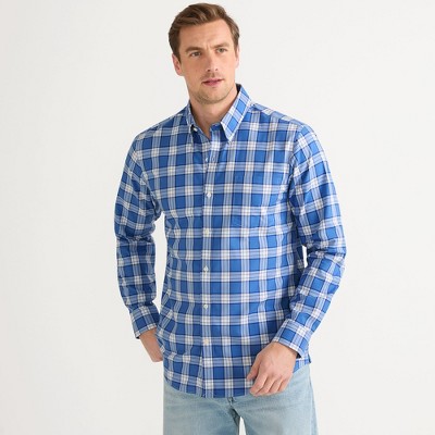 Lands' End Men's Traditional Fit No Iron Twill Shirt