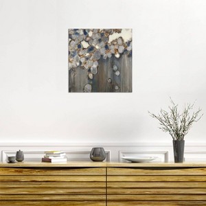 iCanvas Indigo Oyster Shells by Liz Jardine Canvas Print Wall Art - 1 of 3