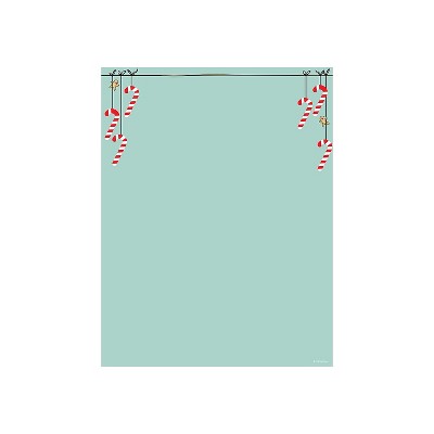 Great Papers! Minty Candy Cane Holiday Letterhead Mint 80/Pack (2019107)