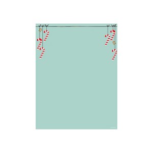 Great Papers! Minty Candy Cane Holiday Letterhead Mint 80/Pack (2019107) - 1 of 2