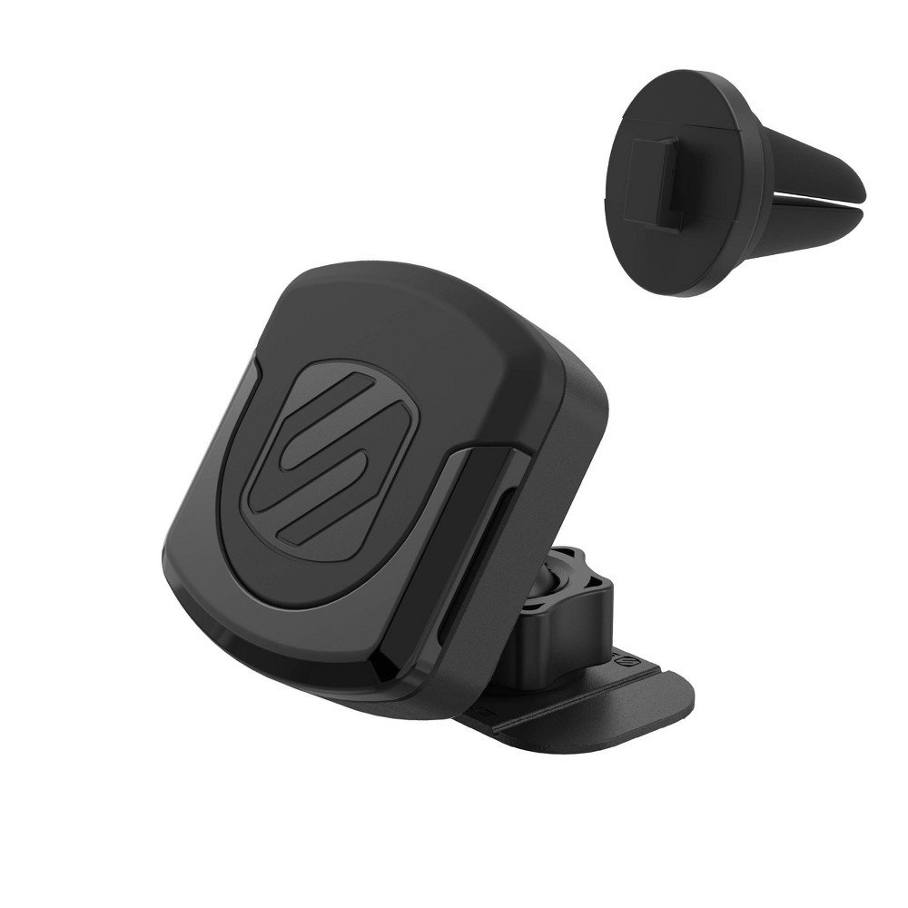 Photos - Holder / Car Charger Scosche MagicMount POP Vent/Dash Mount - Black: Mobile Device Stand, Steel & Polycarbonate, Phone Car Mount 