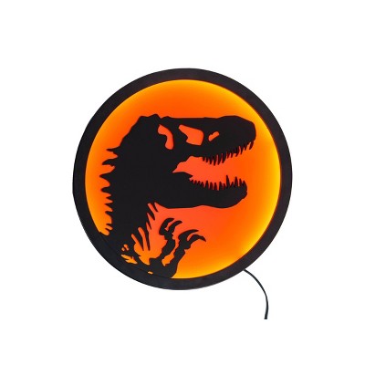 Jurassic Park Dinosaur Backlit Wall Light