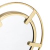 Set of 3 Theron Prong Wall Mirrors Gold - Brewster: Elegant Accent Pieces, No Assembly, Round Shape - 3 of 4