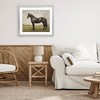 Stupell Industries Espresso Horse Portrait Framed Print Under Glass Art - 3 of 4