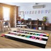 7'6"x11' Rectangle Indoor and Outdoor Nylon Accent Rug Multicolored - Flagship Carpets - 2 of 4