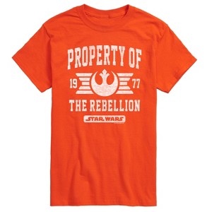 Men's - Star Wars - Property Of Rebellion Short Sleeve Graphic T-Shirt - 1 of 4