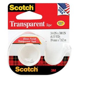 Scotch 3/4 in. W X 300 in. L Tape Clear (Case of 12) - 1 of 1
