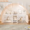 Cat Litter Box Enclosure,Hidden Litter Box Furniture for 2 Cats - 3 of 4