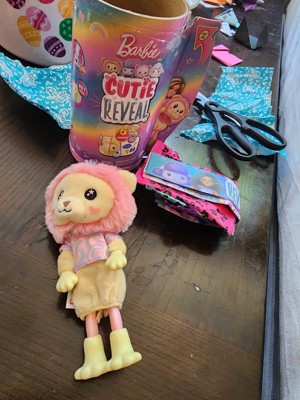 Barbie Cutie Reveal Chelsea Cozy Cute Tees Series Lion Doll