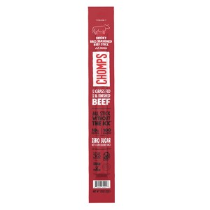 Chomps Snack Sticks Smoky BBQ Stick - 1.15oz - 1 of 4
