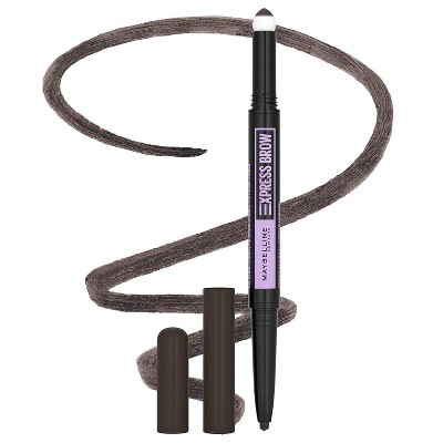 Maybelline Express Brow 2-In-1 Pencil and Powder Eyebrow Makeup, - Black Brown