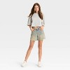 Women's Mid-Rise Loose Denim Shorts - Wild Fable™ - 3 of 4