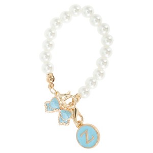 Unique Bargains Pearl Chain Bow Water Cup Pendant 1 Pc - 1 of 4