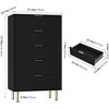 5-Drawer Dresser, Modern Wood Storage Chest of Drawers, for Living Room Bedroom - 2 of 4