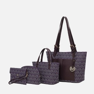 MKF Collection Havenly Women’s Tote Bag, Mini Tote Bag, Pouch and Wallet by Mia K - 1 of 4