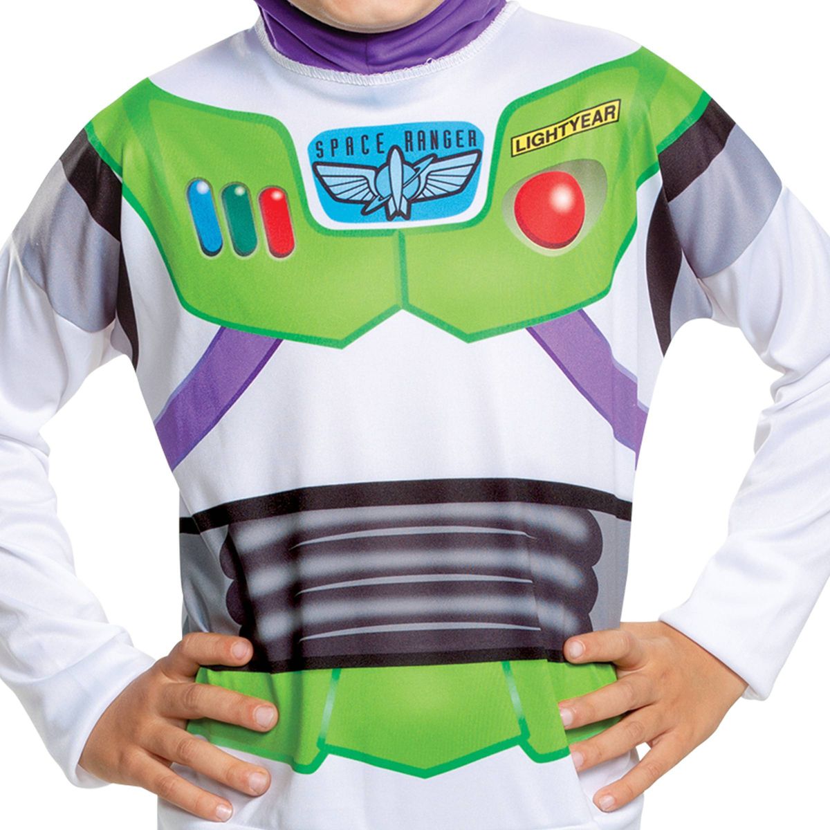 Disney Kids' Toy Story 5 Buzz Lightyear Basic Costume Jumpsuit - thumbnail 5
