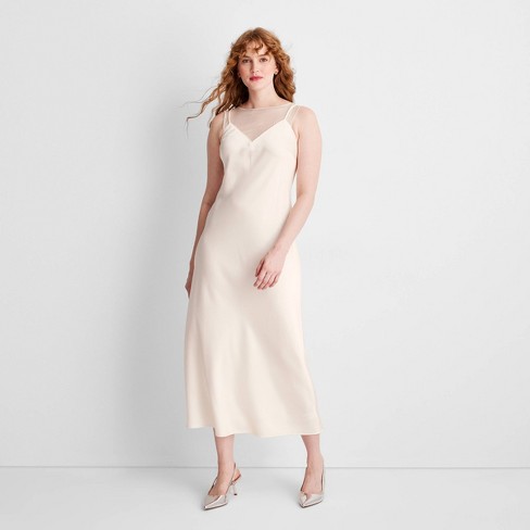 White orders slip dress target