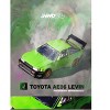Toyota AE86 Levin RHD (Right Hand Drive) "Pandem Rocket Bunny" Green 1/64 Diecast Model Car by Inno Models - 4 of 4