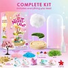 Joyfy Night Light DIY Kit, 3-in-1 Unicorn Terrarium Kit, Arts and Crafts for Girls Ages 6-12, Ideal Christmas Birthday Gift for Kids - 2 of 4