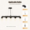 YIYIBYUS Retro Industrial Pendant Light, Water Pipe Shaped Lighting Fixture - 4 of 4