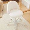 Karl Home | Task Chair Office Desk Chair Make Up Chair With Wheels - 2 of 4