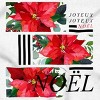 Noel Poinsettia Christmas Flower Toddler Baby Graphic T Shirt Brisco Brands - 2 of 4