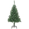 Christmas Tree with 300 LEDs with Stand Green 70.9" PVC - 4 of 4