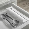 OU Aluminum Foil and Wrap Organizer with Cutter for 12" Roll, Kitchen Wrap Organizer, Plastic Wrap & Aluminum Foil Dispenser for Drawer - 4 of 4