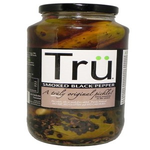 Tru Pickles Smoked Black Pepper Pickles 24 oz Jar (Case of 6) - 1 of 1