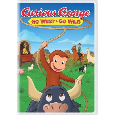 Curious George: Go West, Go Wild (dvd)(2020) : Target