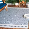 Courtyard CY8234 UV & Stain Resistant Non-Shedding Power Loomed Indoor/Outdoor Rugs - Safavieh - 2 of 4