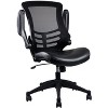Vynxaria Techni Mobili Stylish Mid-Back Mesh Office Chair with Adjustable Arms, Black - 4 of 4