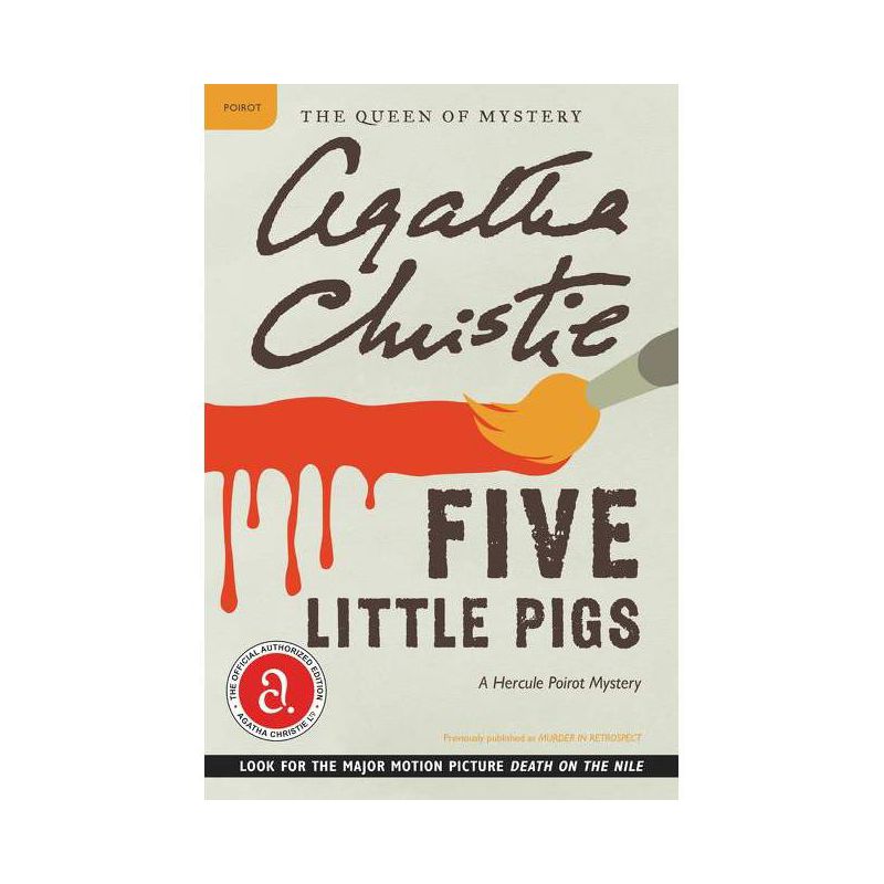 Five Little Pigs - (Hercule Poirot Mysteries) by  Agatha Christie (Paperback), 1 of 2