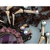 Anna-Kaci Women's Rhinestone Spider Brooch Pin with Black Gemstone Accents - 4 of 4