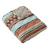 Greenland Home Fashions Red Rock Throw, 50"x60", Reversible Polyester Quilt, Cozy Sofa Blanket - 2 of 4