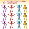 ArtCreativity Bulk Flexible Sensory Bending Robot Figure Toys (Set of 12) - 3 of 4